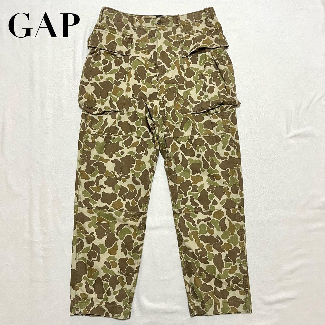 GAP M-43 カモフラージュカーゴパンツ 31×30 ミリタリー ダックカモ