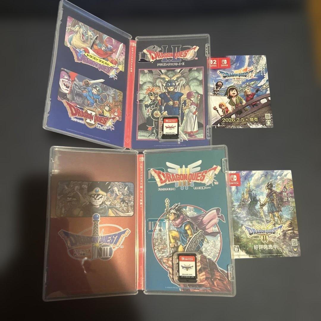 ドラゴンクエストI・II & III セット