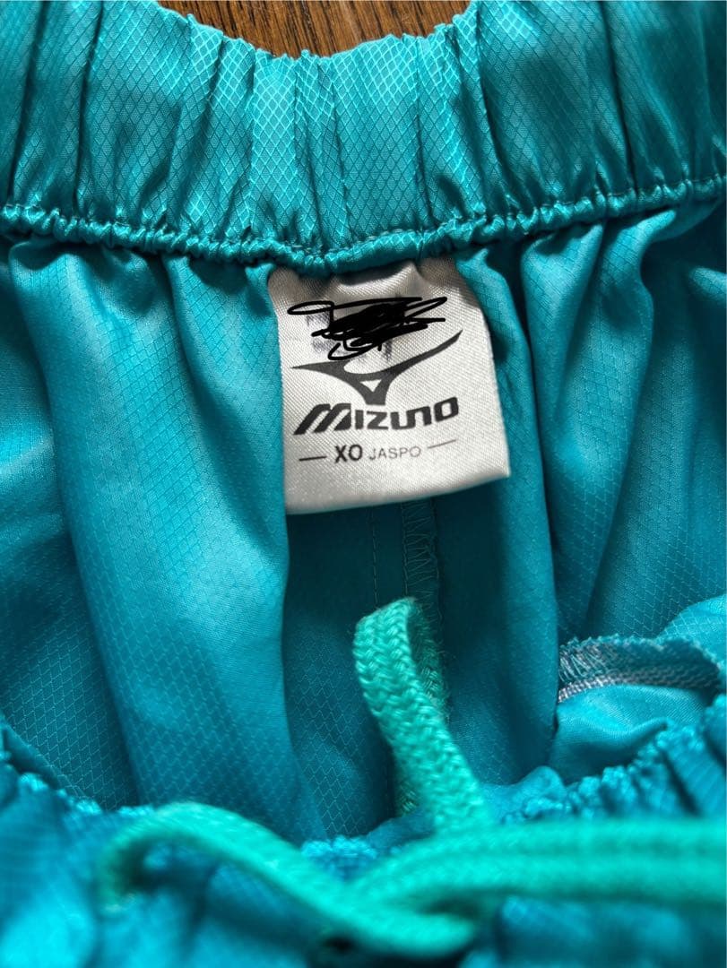 Mizuno ピステ・ウィンドブレーカー 上下セット ターコイズ