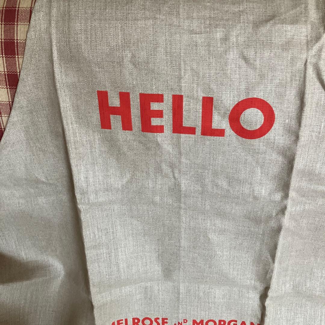 Melrose and Morgan リネンベージュエプロン