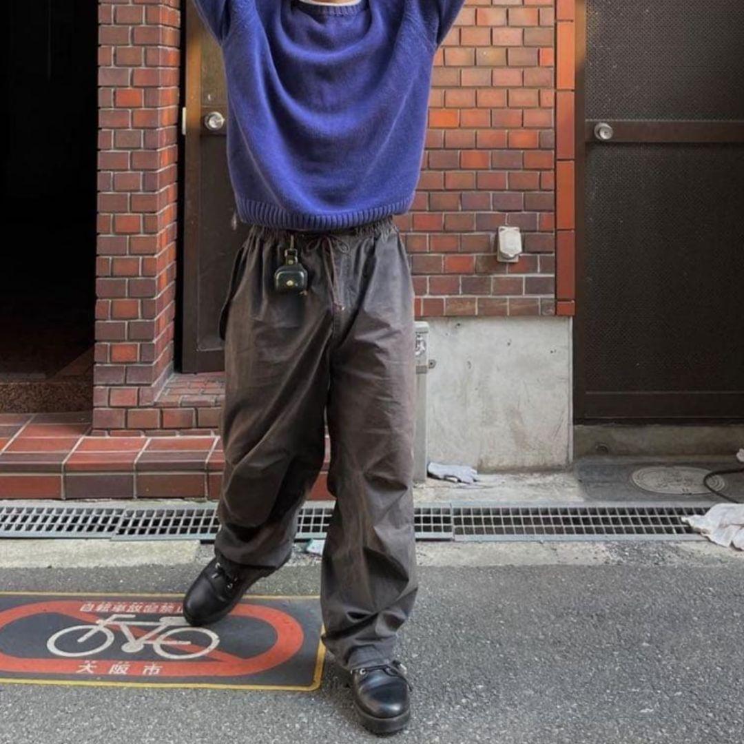 【値下げ不可】STUSSY nyco over trousers パンツ