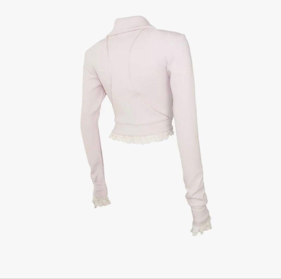 トップス theredthread S track jersey jacket lace