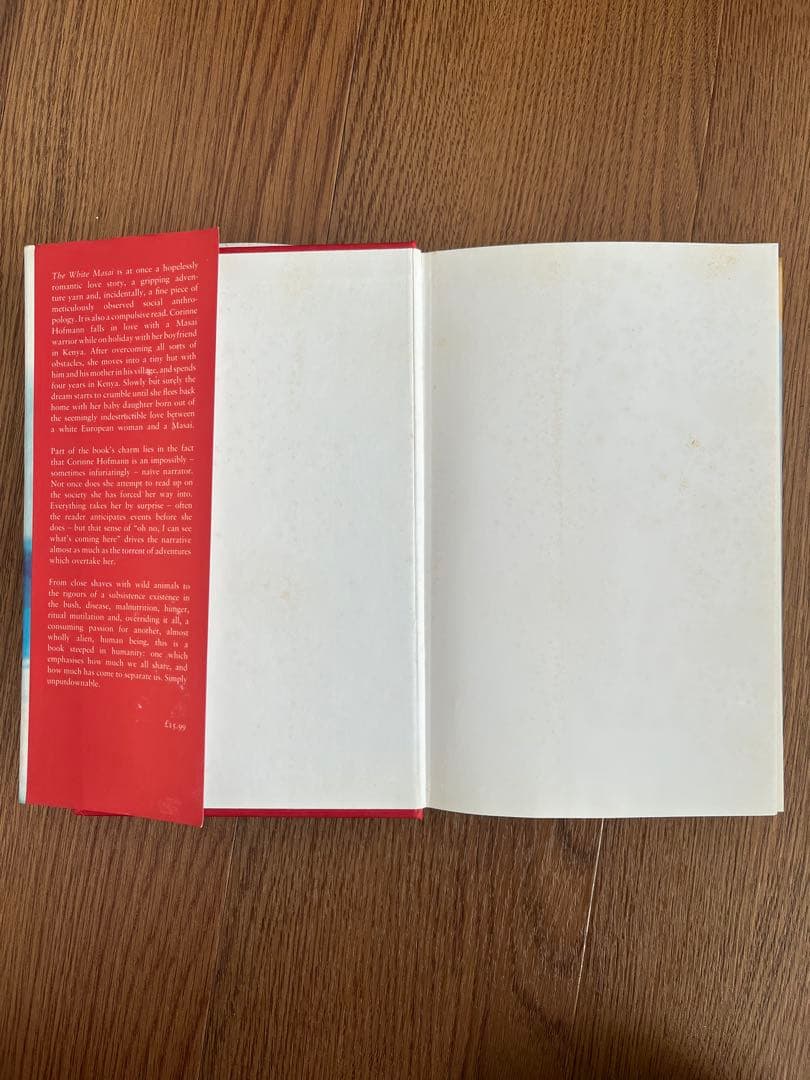 The White Masai 洋書　ハードカバー