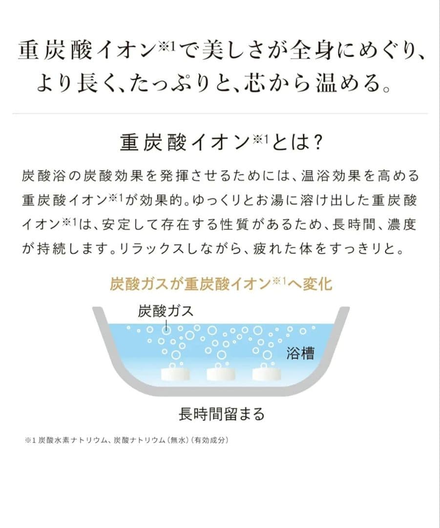 ReFa SPA TABLET 重炭酸イオン入浴剤