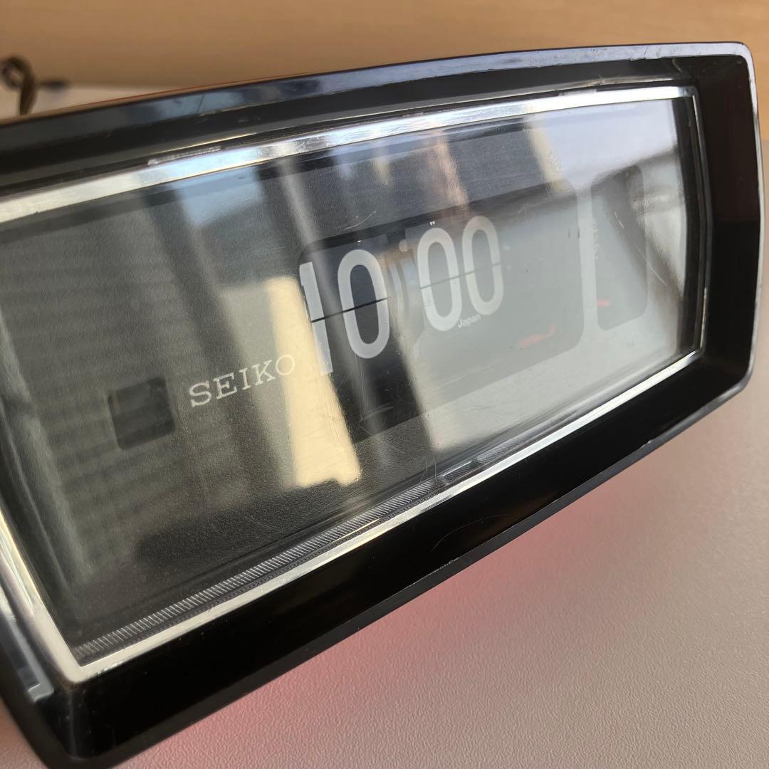 SEIKO DP 622 パタパタ時計　目覚まし　レトロポップ　スペースエイジ
