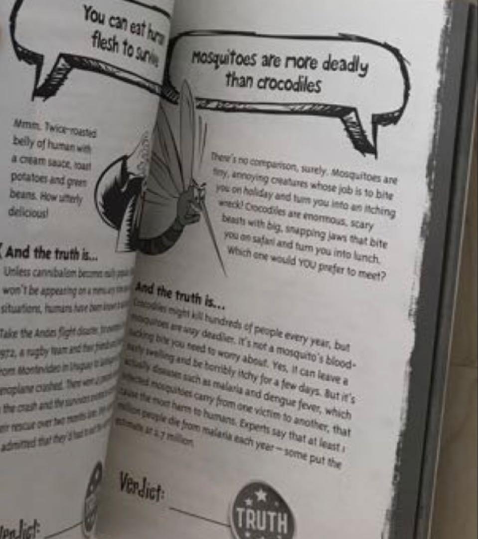 Truth or Busted 面白い裏知識・豆知識　英語ノンフィクション15冊