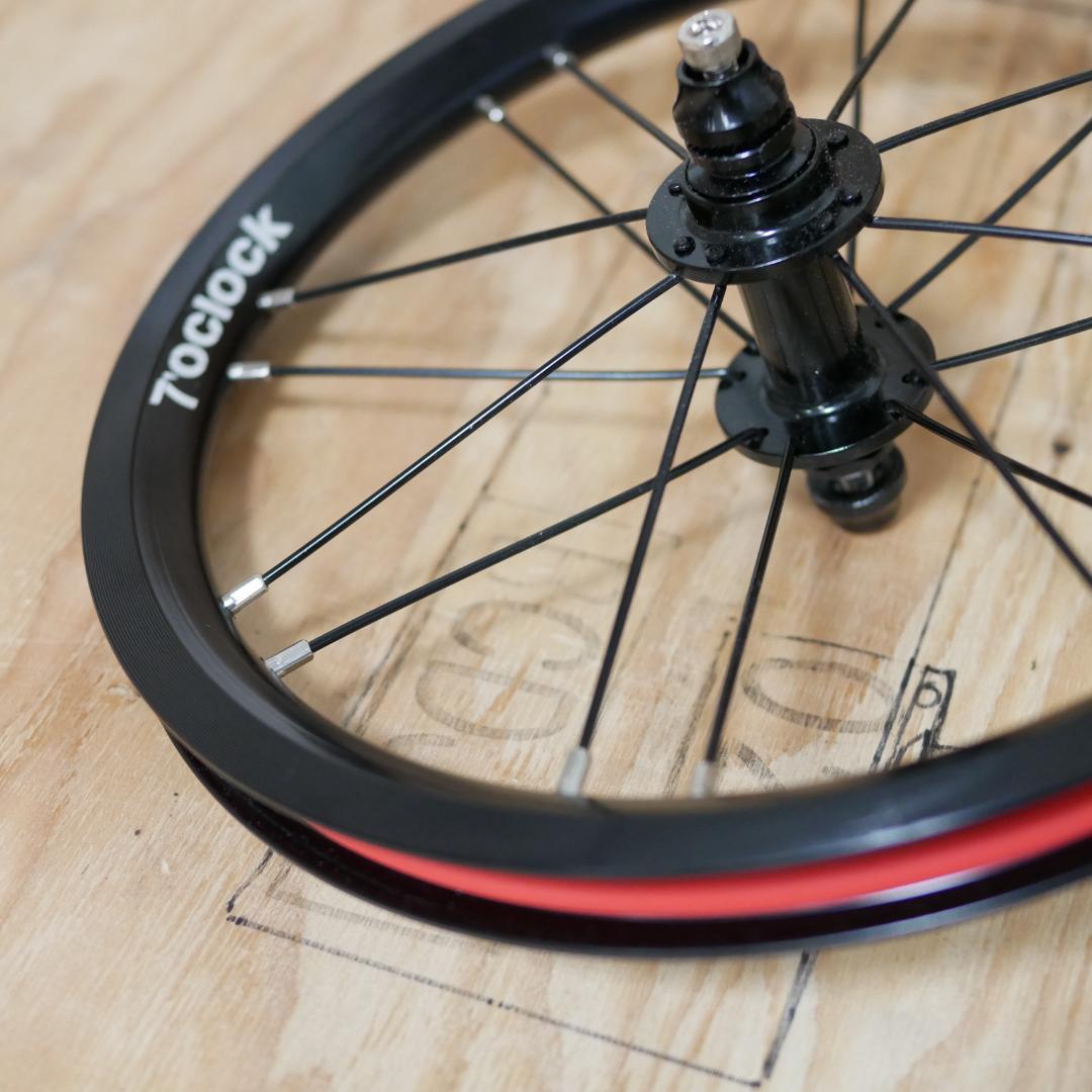 ダホン　k3 用　14インチ　ホイールセット　オールブラック