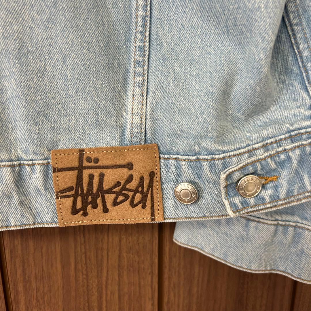 新品 STUSSY TRUCKER JACKET DENIM Lサイズ