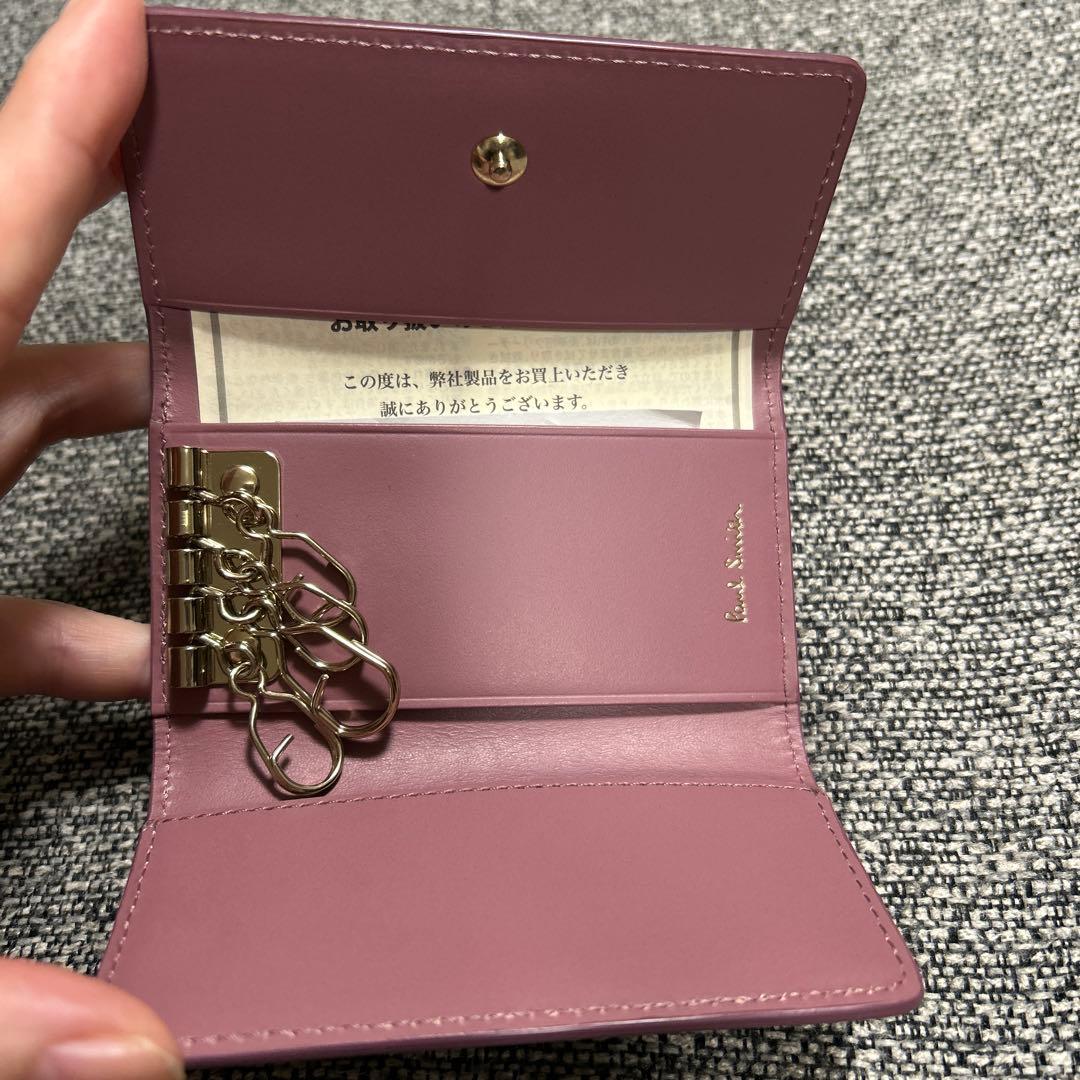 Paul Smith キーケース　レザー　キーリング