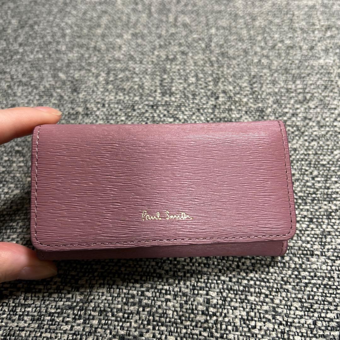 Paul Smith キーケース　レザー　キーリング