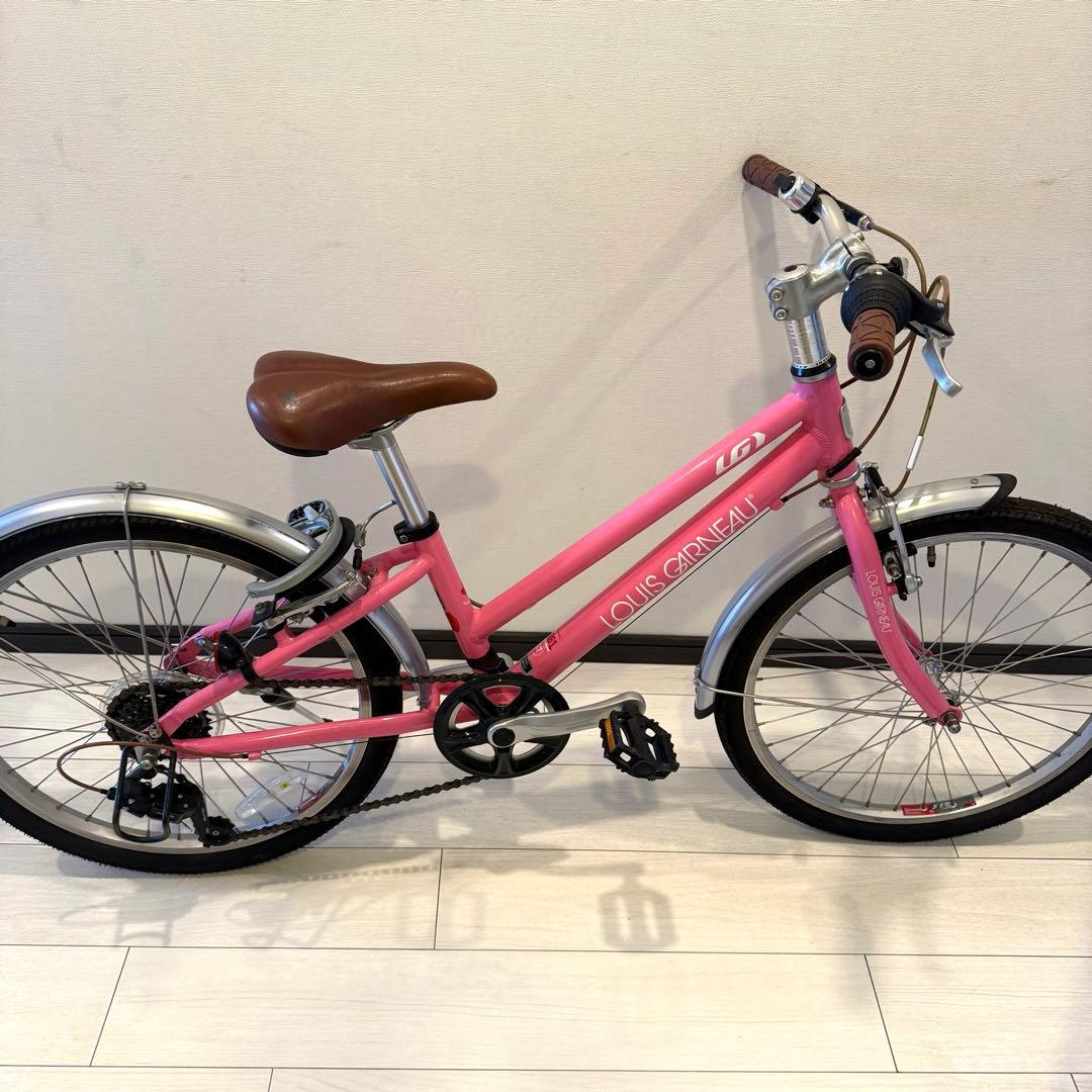 LOUIS GARNEAU 子供用ジュニアシティバイク ピンク