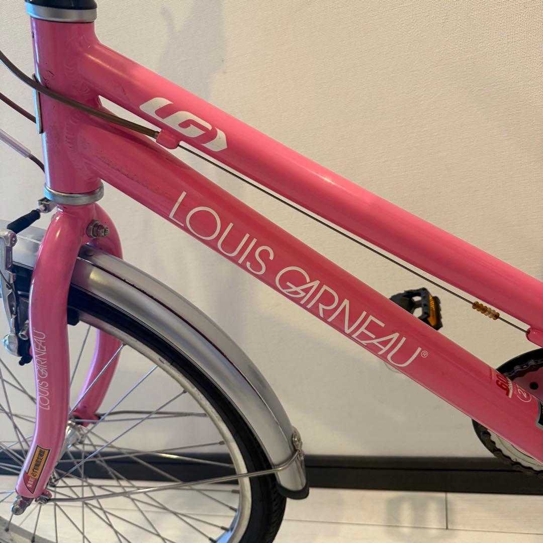 LOUIS GARNEAU 子供用ジュニアシティバイク ピンク