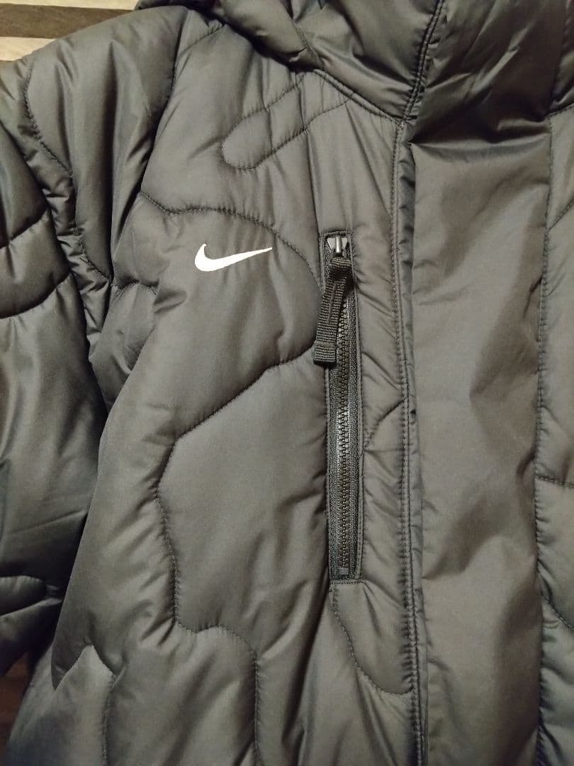 NIKE　Therma-FIT　ベンチコート　黒　М