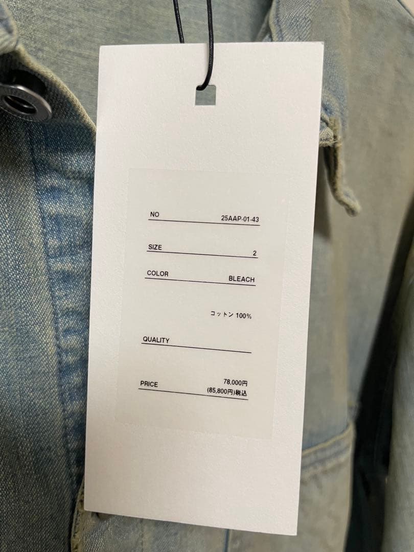ジャケット・アウター A.PRESSE Vintage US Navy Denim Jacket 2