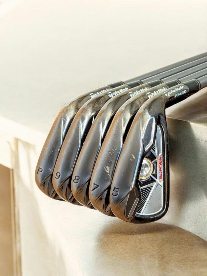 訳あり TaylorMade BURNER FORGED 5.7.8.9.P