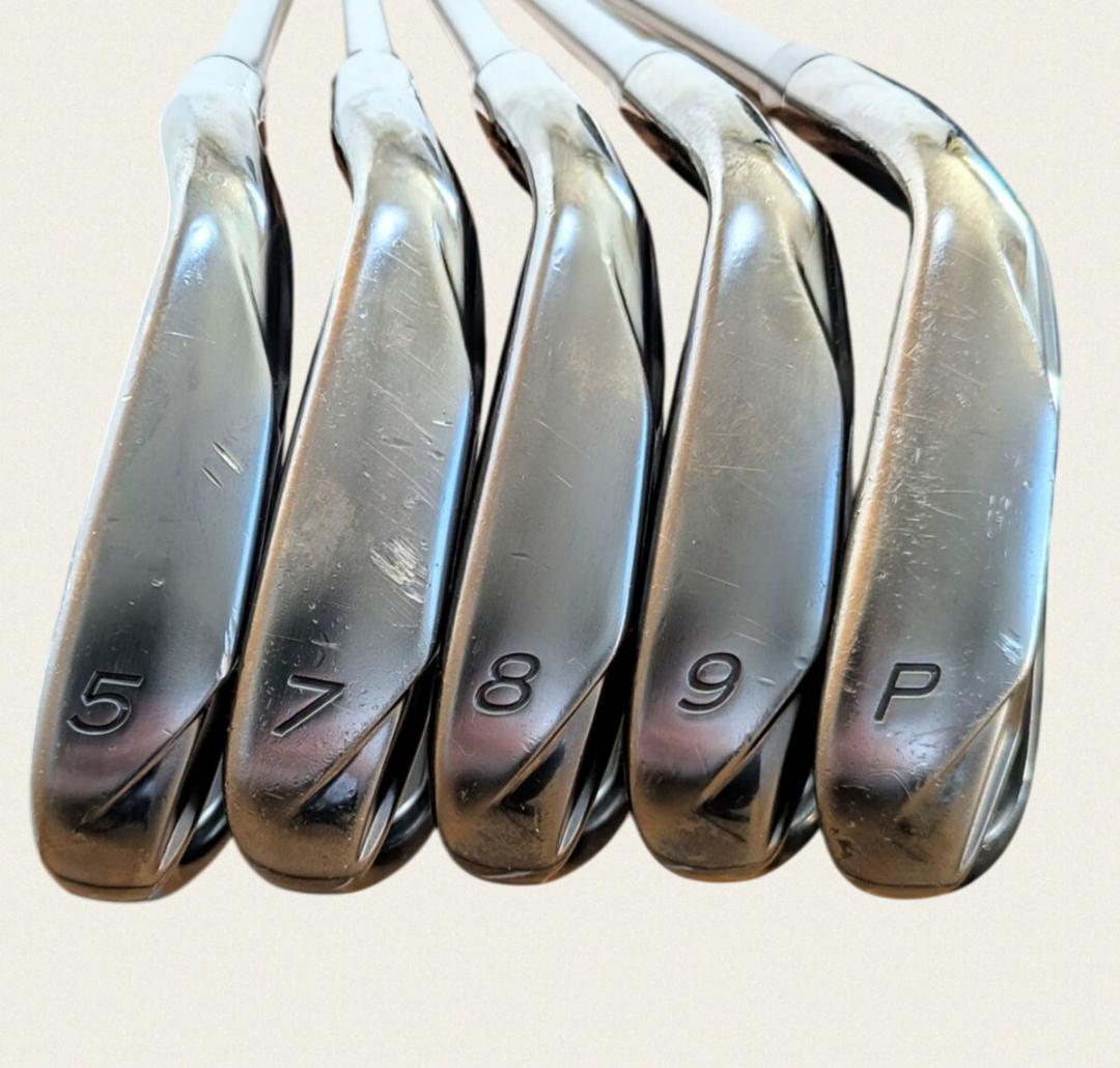 訳あり TaylorMade BURNER FORGED 5.7.8.9.P