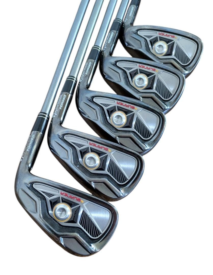 訳あり TaylorMade BURNER FORGED 5.7.8.9.P