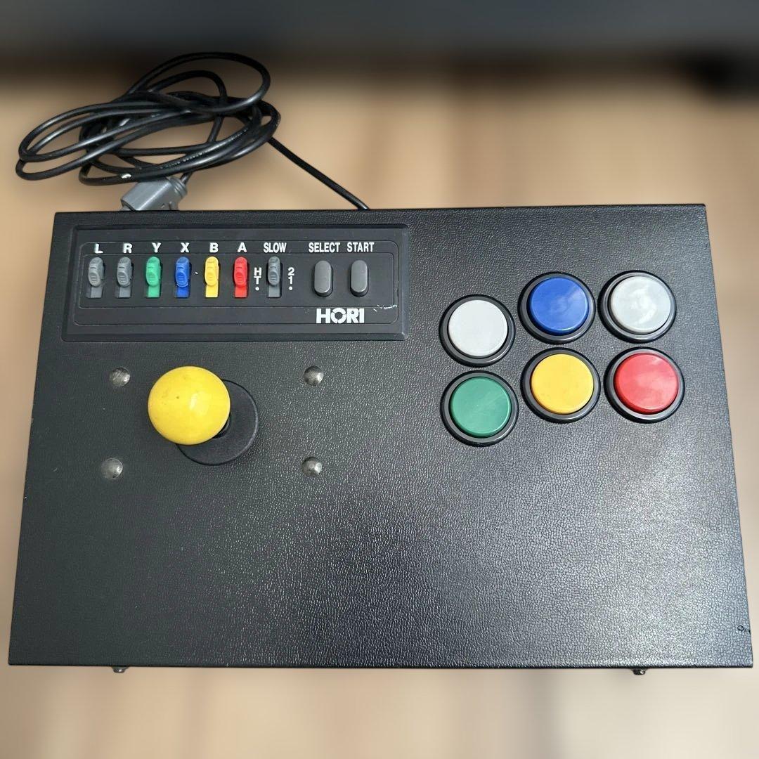 スーパーファミコン専用 ファイティングスティック HSJ-12 HORI