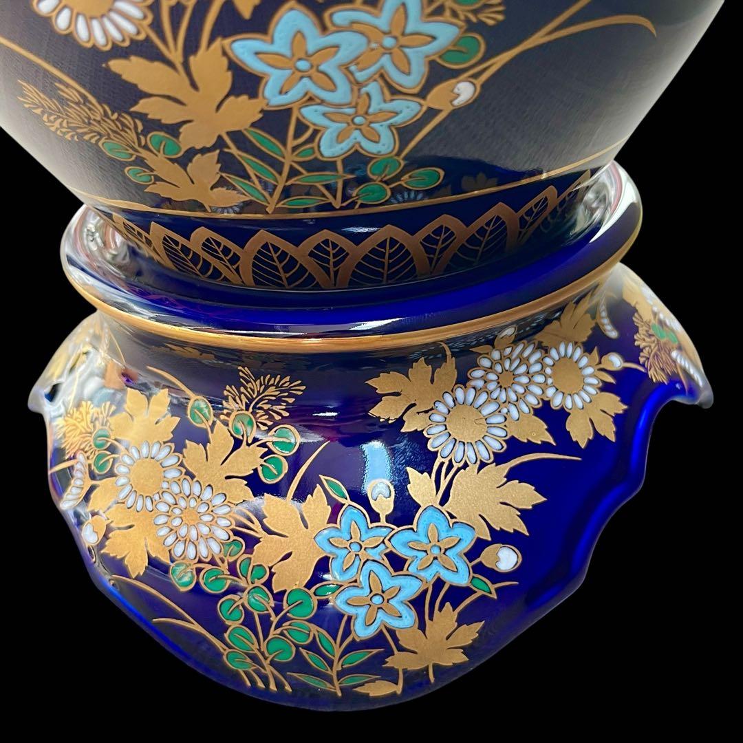 希少品 有田焼 松右衛門 作 金彩MIZETRON ミゼトロン 陶磁器 伊万里