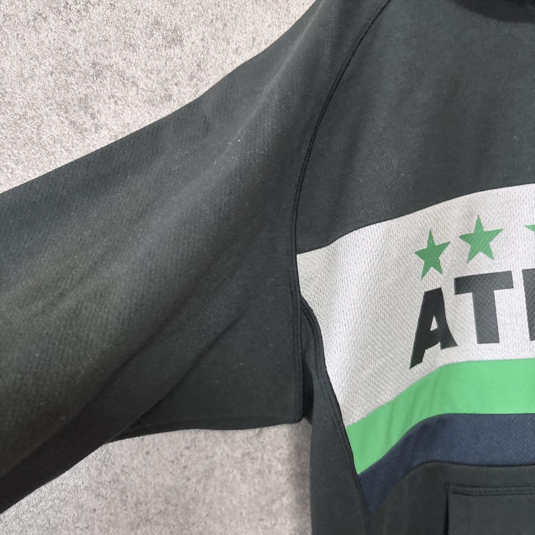 【一点物】ATHLETAアスレタ ジャージセットアップ ロゴ M サッカー