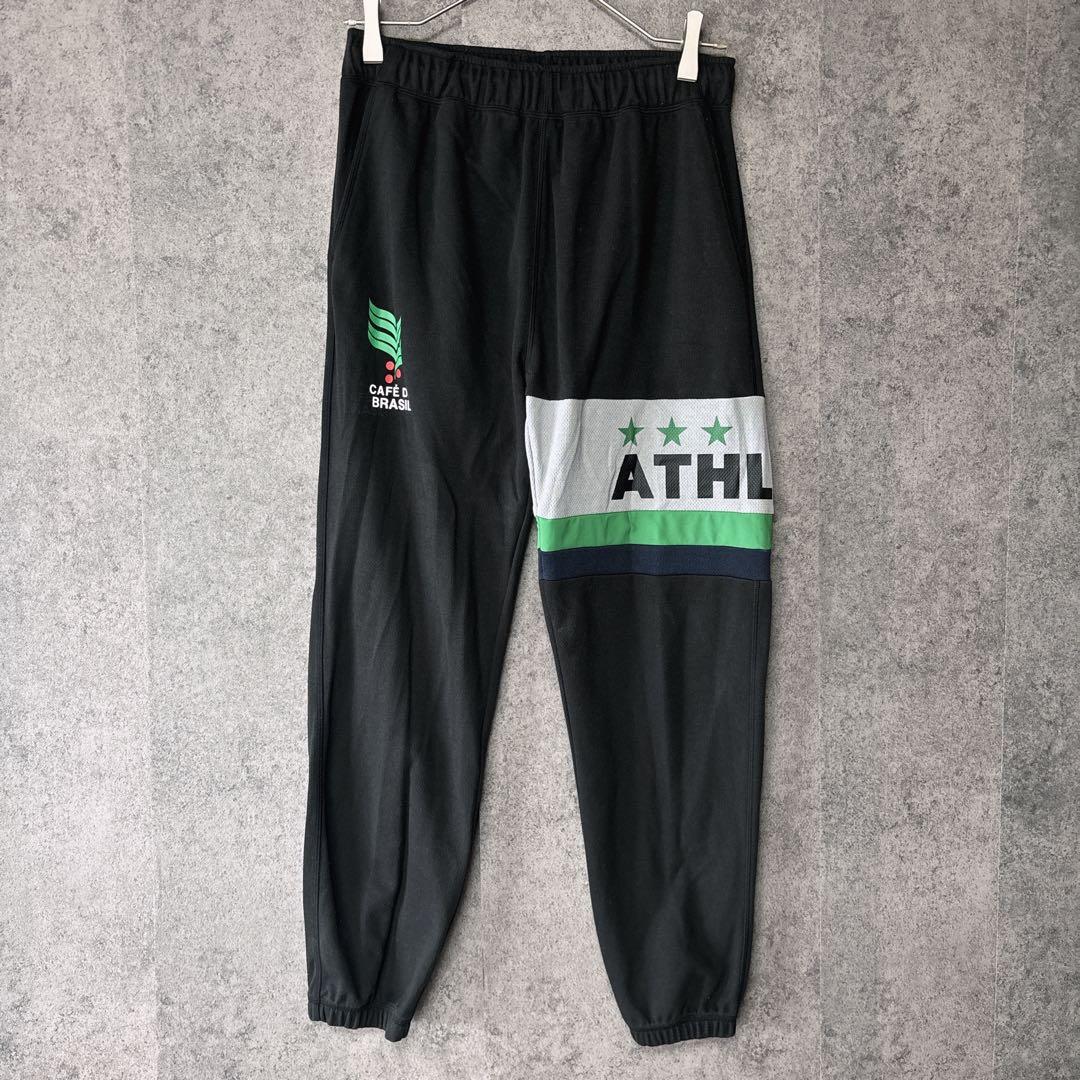【一点物】ATHLETAアスレタ ジャージセットアップ ロゴ M サッカー