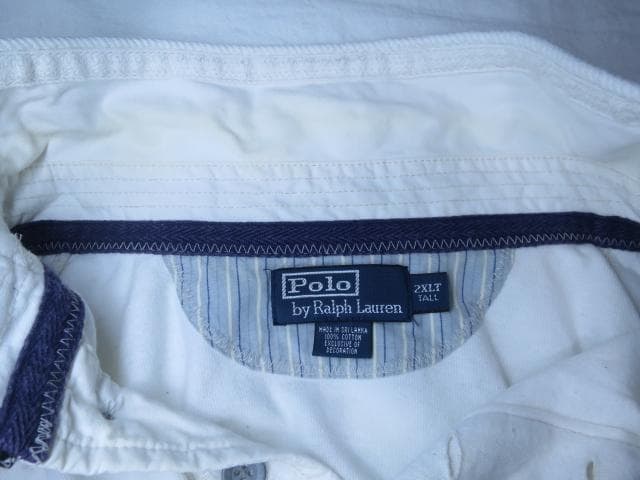 XXL POLO RALPH LAUREN ラガーシャツ トグルボタン