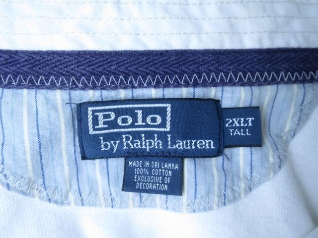 XXL POLO RALPH LAUREN ラガーシャツ トグルボタン