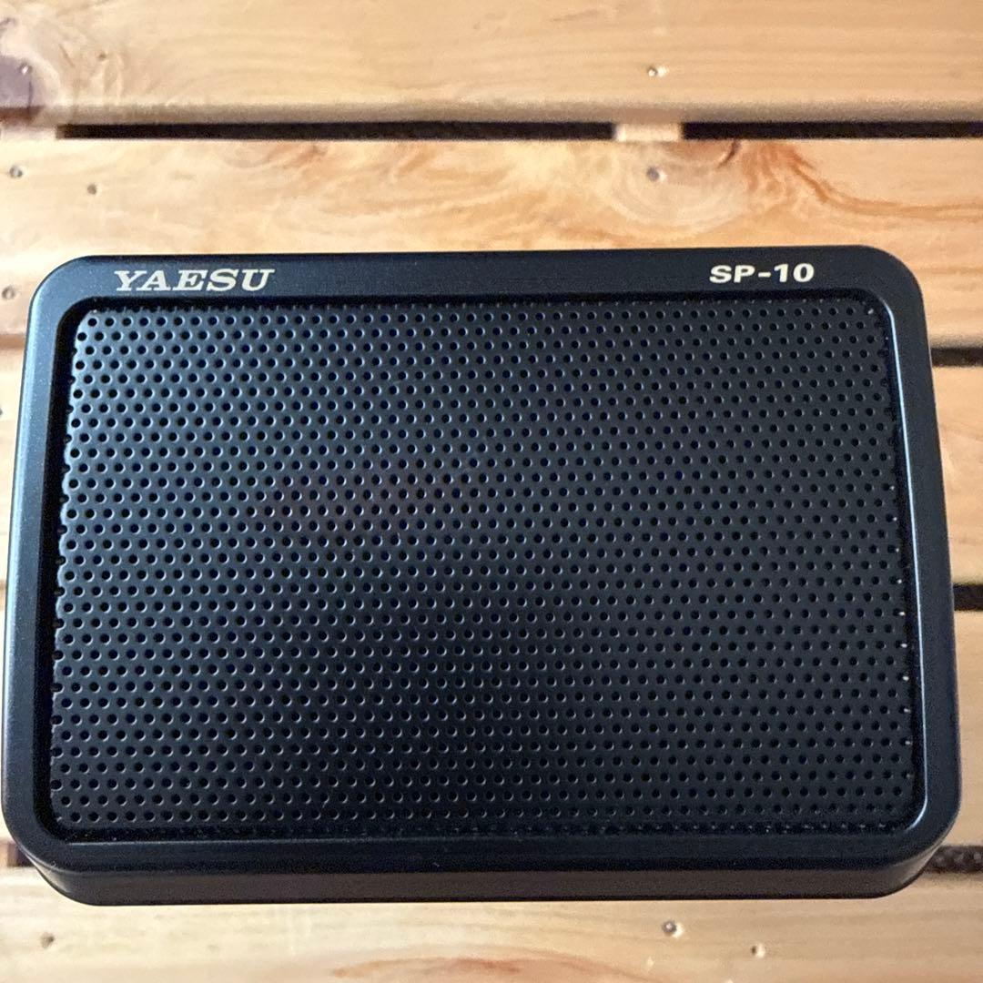 YAESU SP-10 スピーカー 黒 付属ケーブル付き　（最終値下げ）