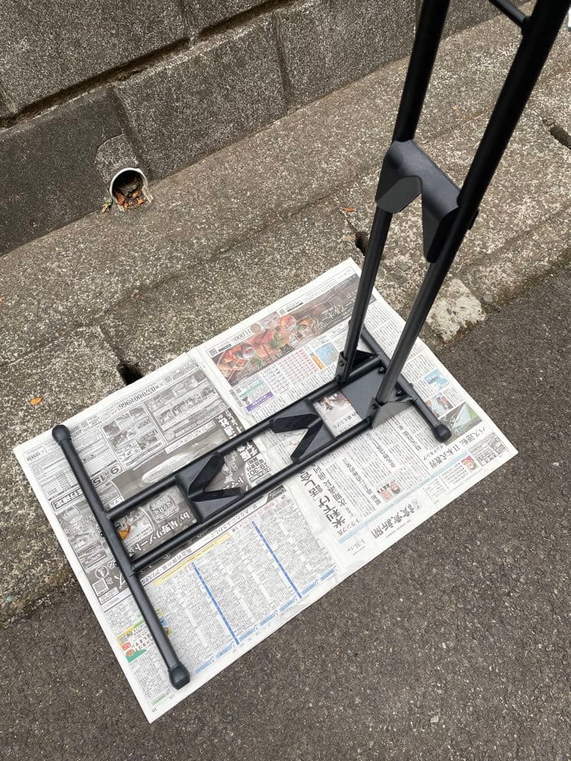 丸八工機 iWA A01V ロードバイク室内用縦置きスタンド ブラック