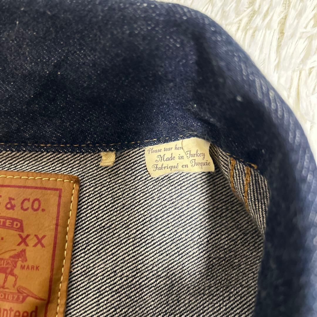 levi's LVC 507XX トルコ製 デニムジャケット　サイズ42 濃紺