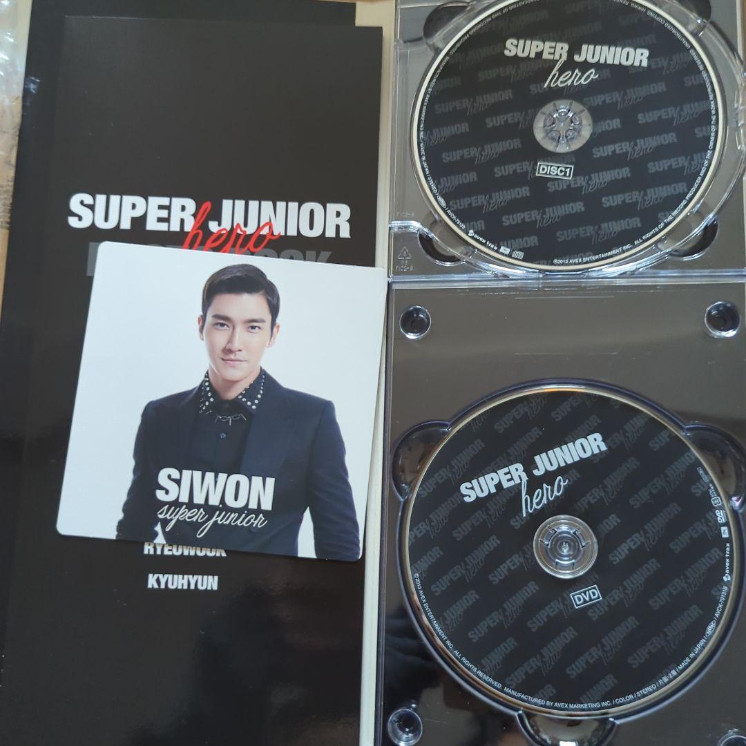 編集中　SuperJunior　CD DVD 写真ポラロイド　サイン入りカード