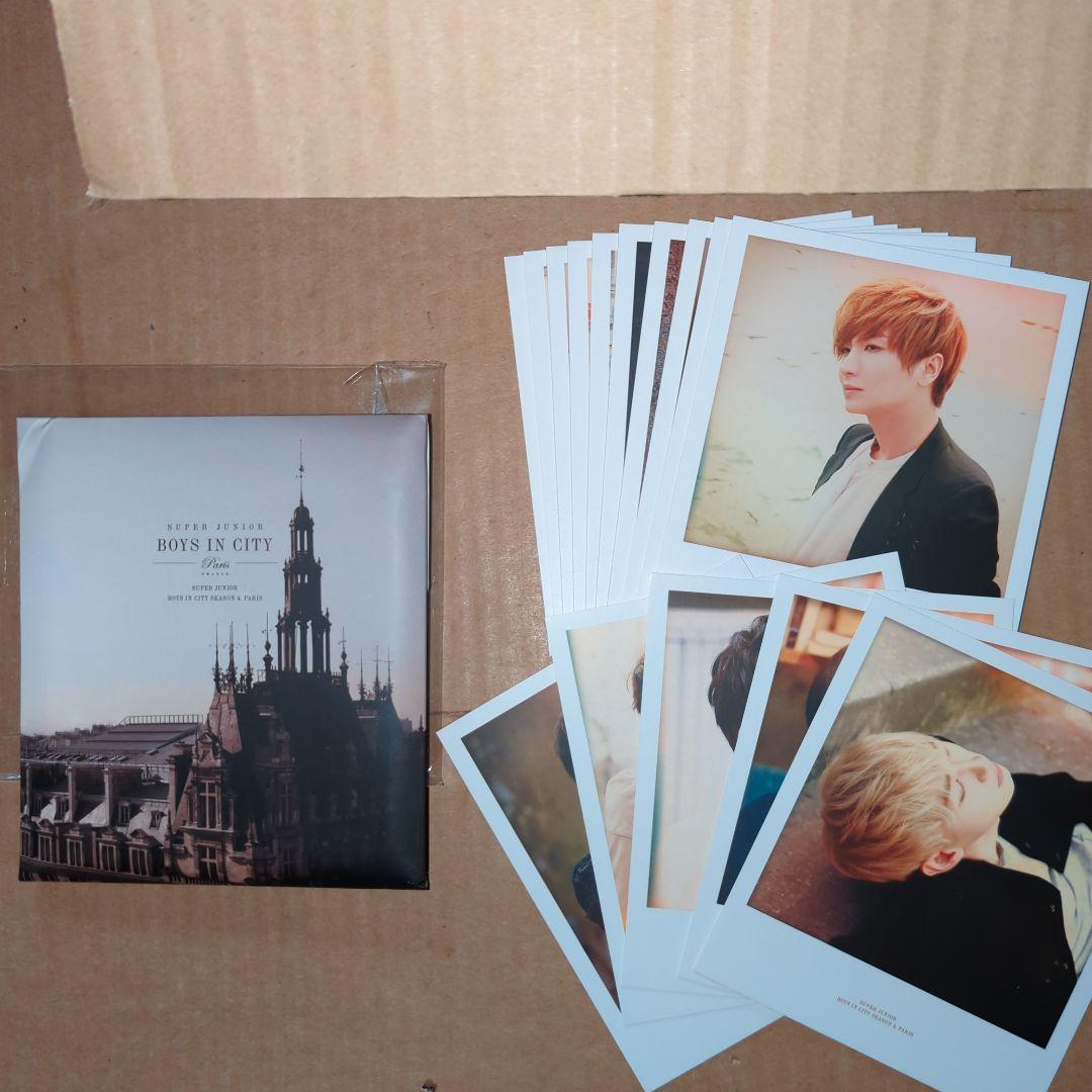 編集中　SuperJunior　CD DVD 写真ポラロイド　サイン入りカード