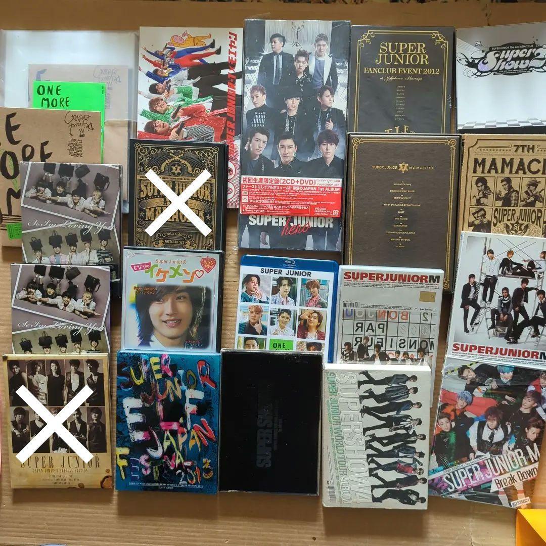 編集中　SuperJunior　CD DVD 写真ポラロイド　サイン入りカード