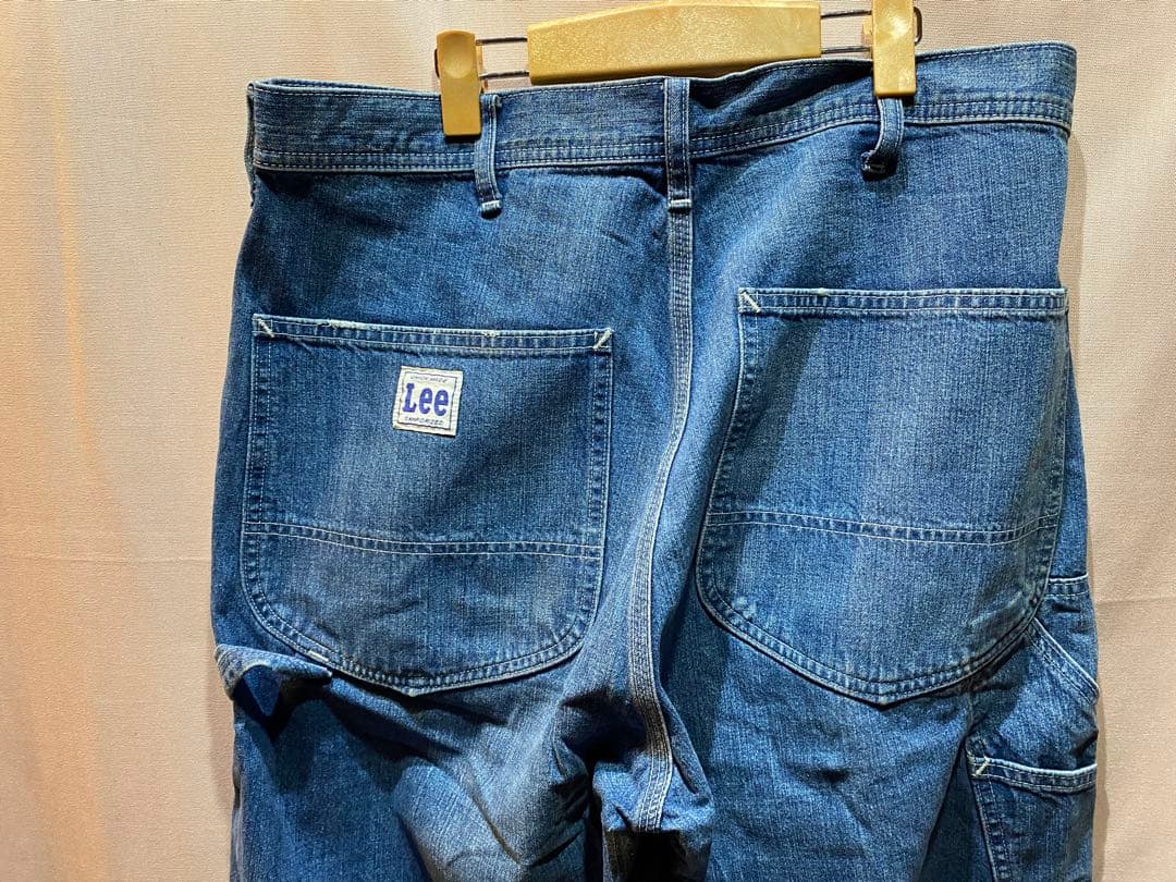LEE リー ペインターデニムパンツ ワイド ルーズ (LM7288) Lサイズ