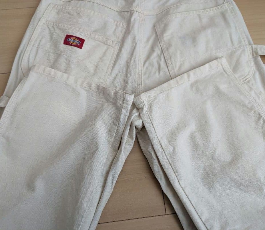 Dickiesペインターパンツ 32×30 ホワイト ナチュラル