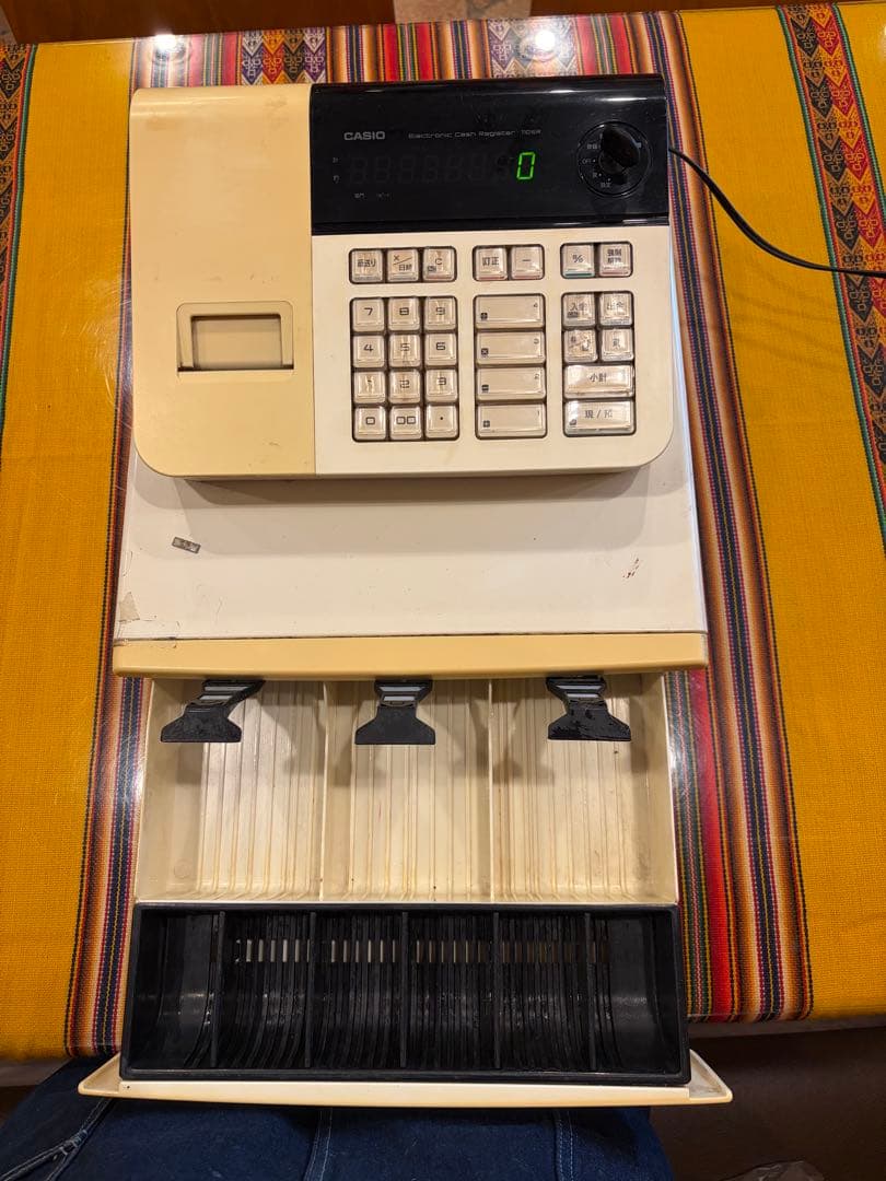 CASIO 電子レジスター 110ER 動作確認済み