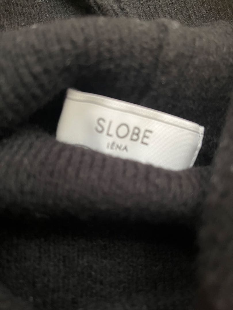 SLOBE IENAエアリーニットフーディ