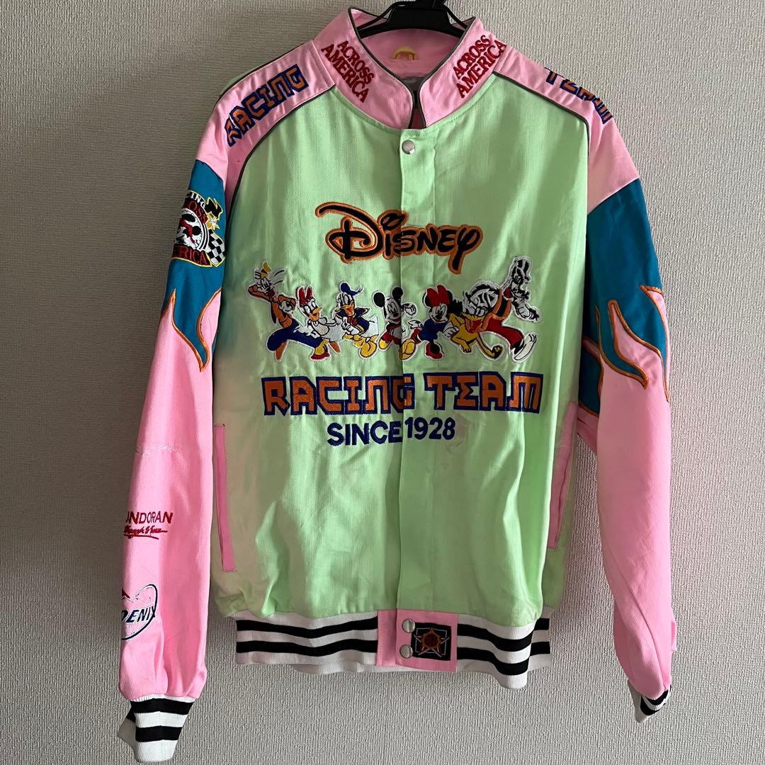 ディズニー　レーシングジャケット　古着