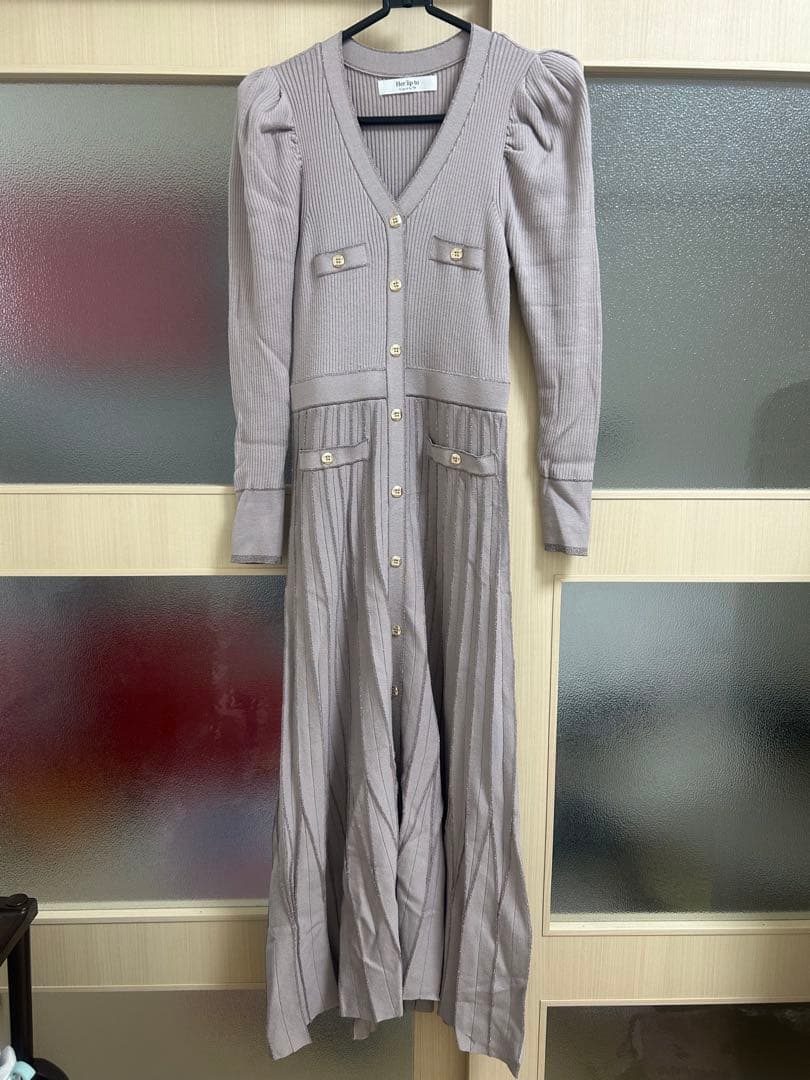 y*様 herlipto Suite Room Knit Long Dress