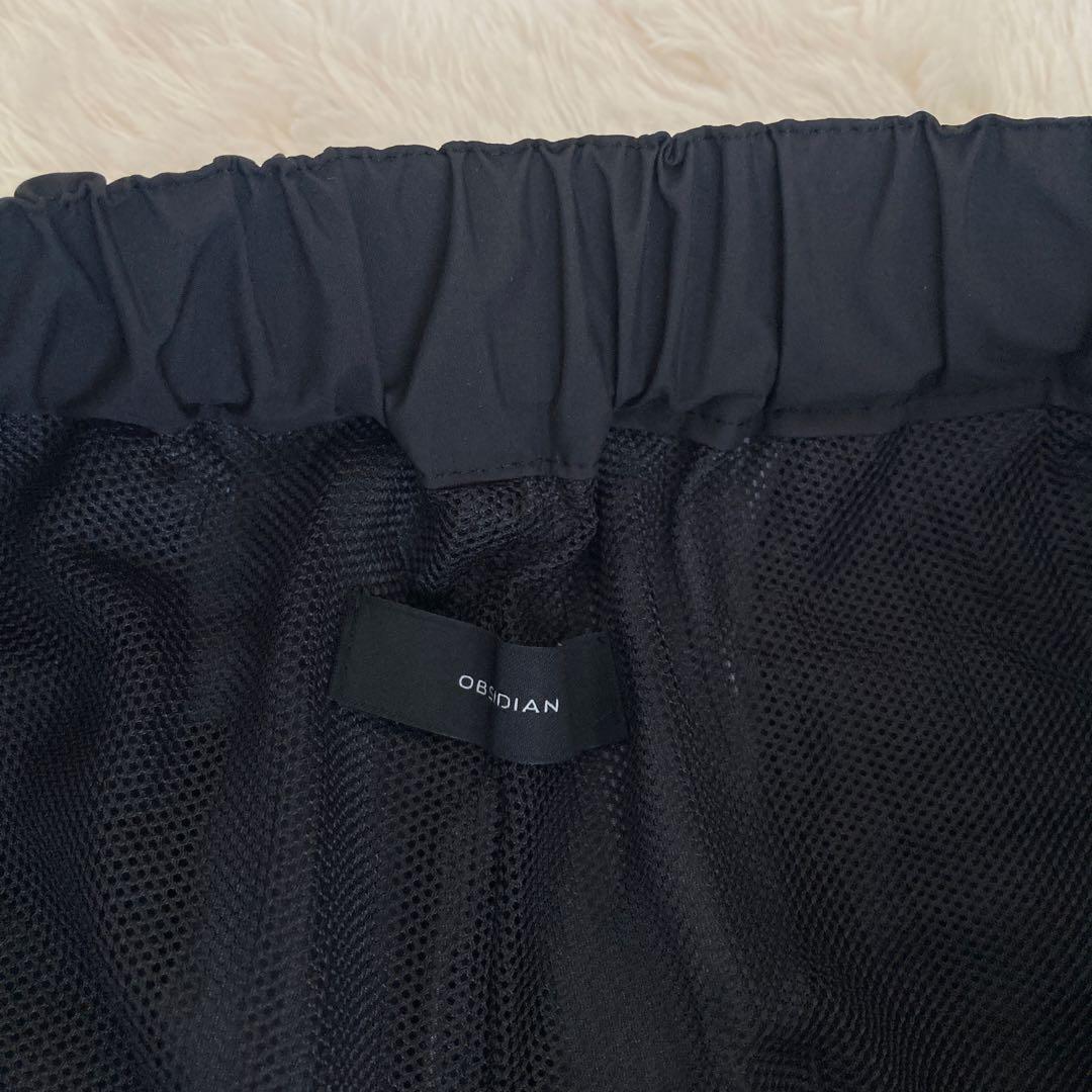 OBSIDIAN オブシディアン　レインパンツ　ブラック　XL