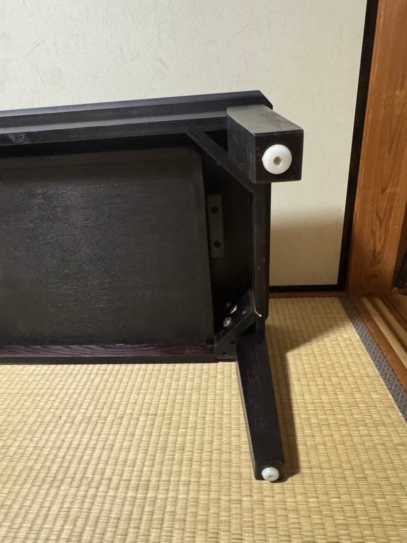 アジアン家具 リビングテーブル 幅100cm 引き出し付き ディスプレイ棚
