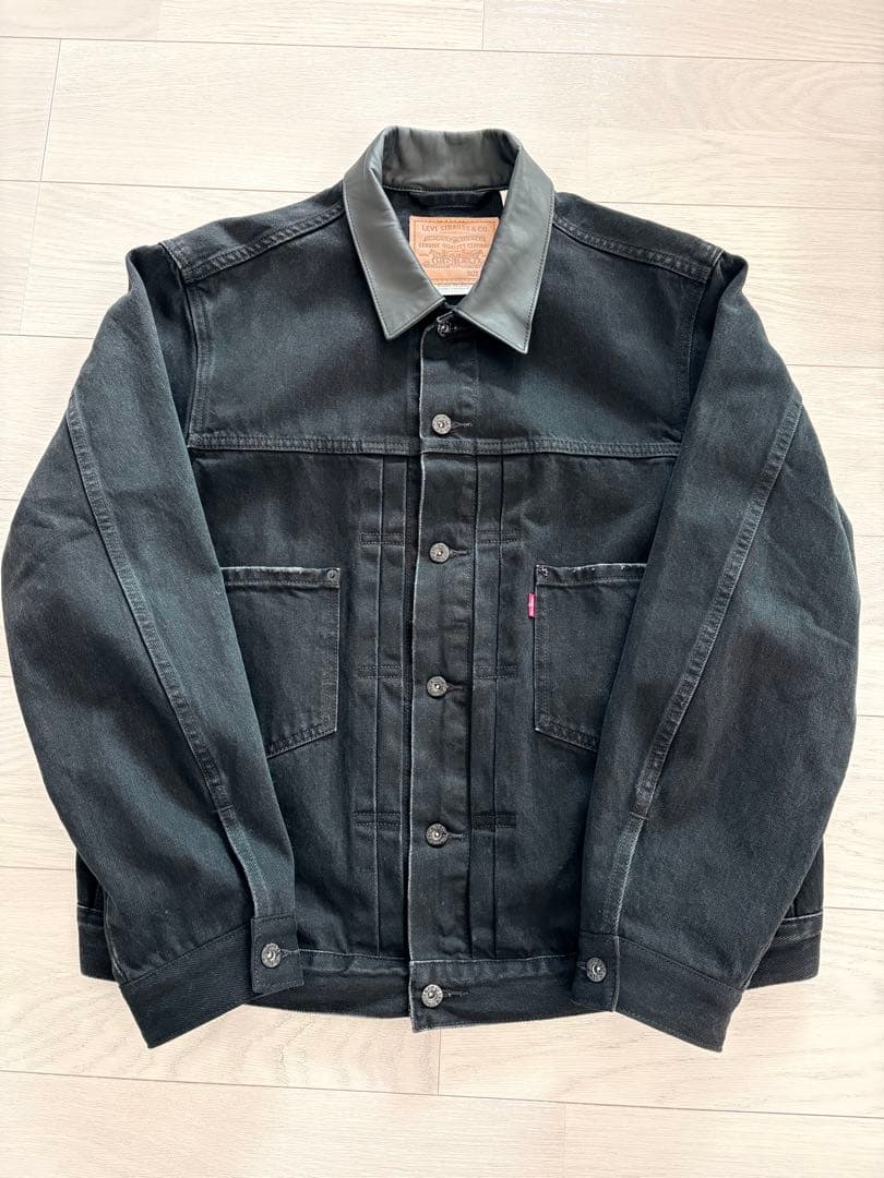 Levi's × ÉDIFICE ブラックデニムジャケット