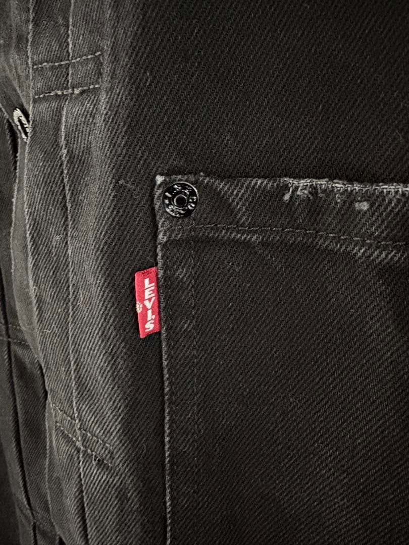 Levi's × ÉDIFICE ブラックデニムジャケット