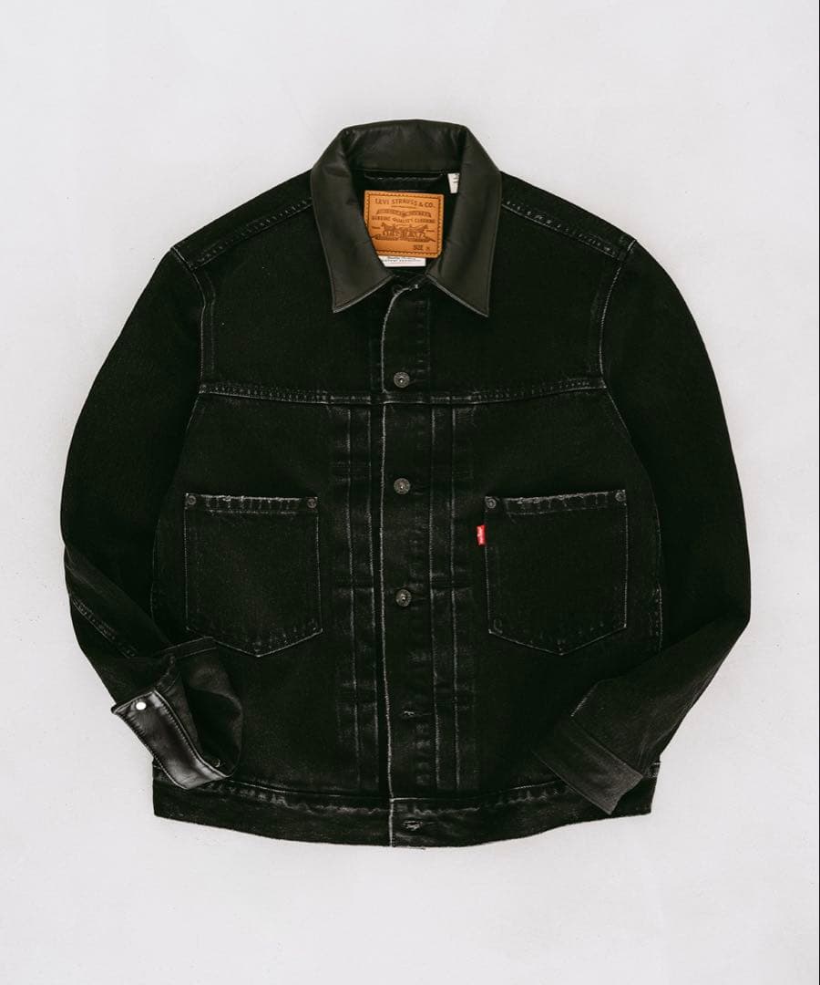 Levi's × ÉDIFICE ブラックデニムジャケット