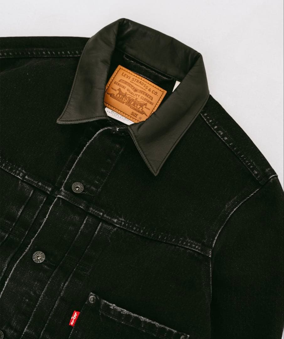 Levi's × ÉDIFICE ブラックデニムジャケット