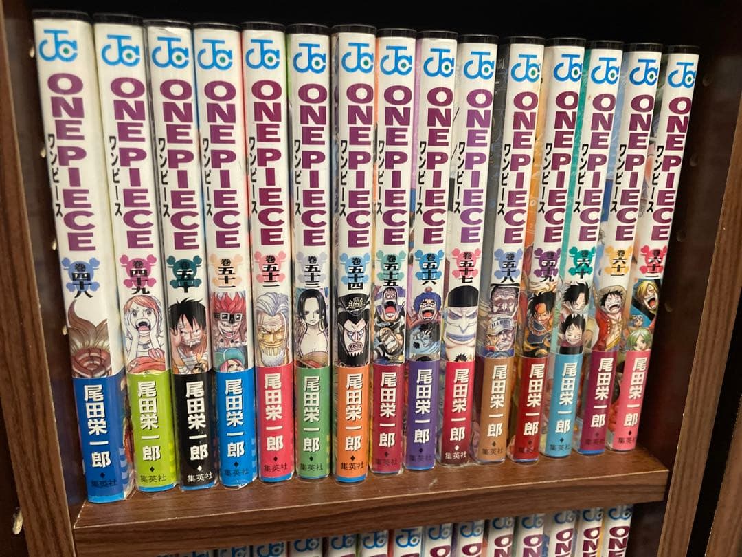 ONE PIECE 2〜108巻　全冊初版　帯付き 尾田栄一郎　チラシ無し