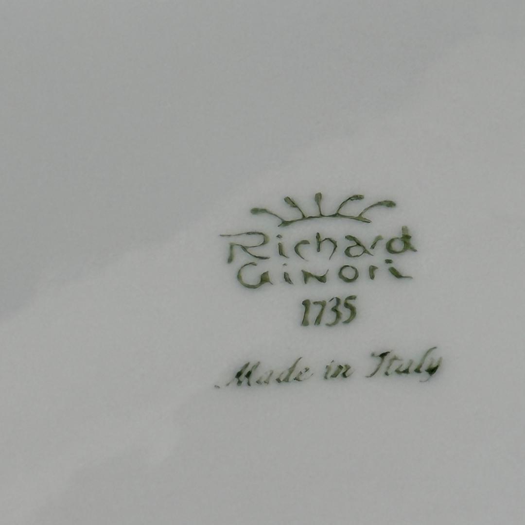 【Richard Ginori ジノリ】 ベッキオホワイト 長方形皿 2枚