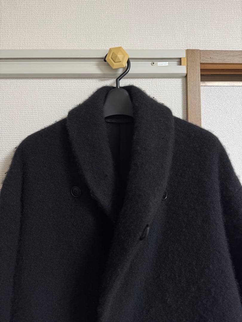 COMOLI 20aw カシミヤショールカラーコート 2