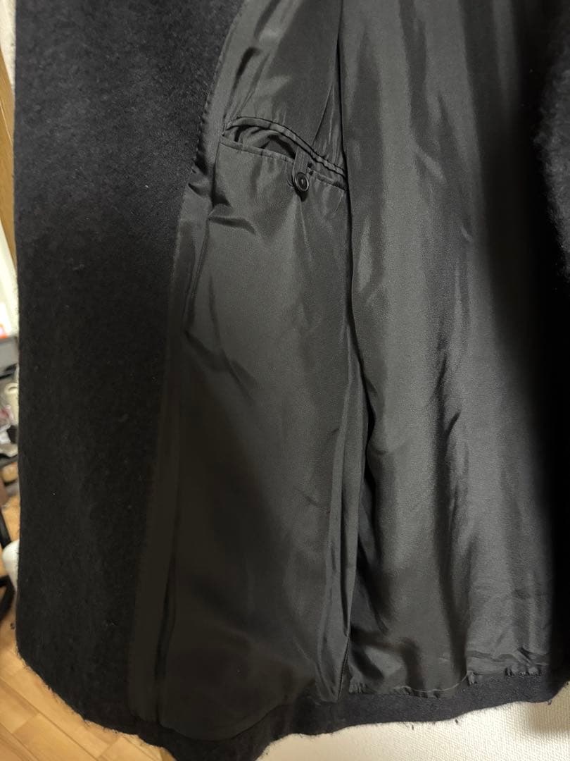 COMOLI 20aw カシミヤショールカラーコート 2