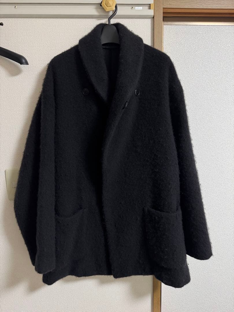 COMOLI 20aw カシミヤショールカラーコート 2